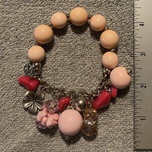 SHELLEY pink bracelet (stretch)